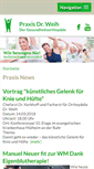 Mobile Screenshot of drweih.de